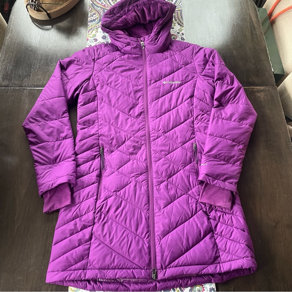 FINAL REDUCTION - NWT - Columbia Heavenly Long Hooded Coat - Sz M